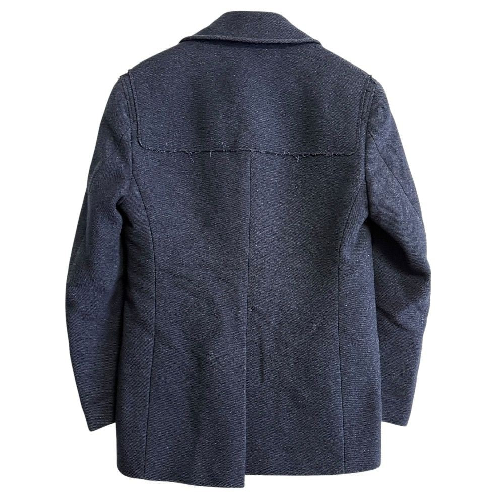 LANVIN Luca Ossendrijver P-coat, 44, Navy mens USED