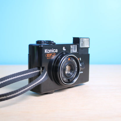 Excellent condition EFJ Konica Piccalli Journey film camera with 35mm film
