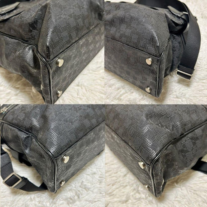 dunhill D Eight 2way Boston Bag Authentic