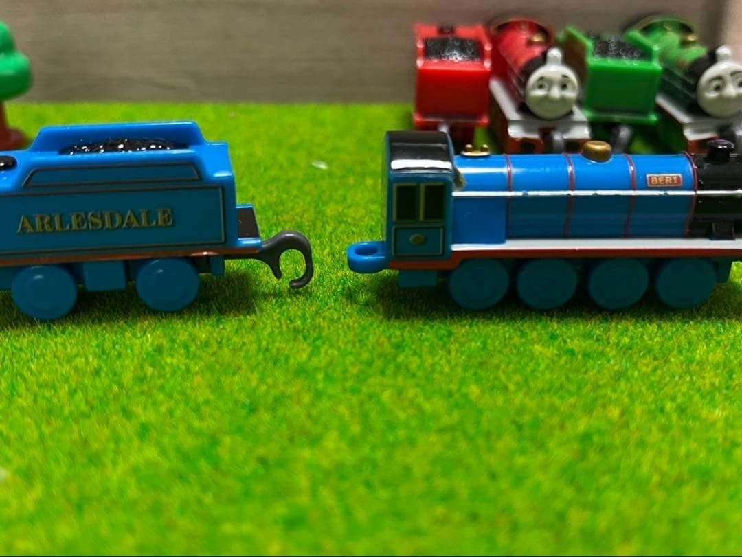 Tomy Capsule Plarail Mike Bart Rex Train Capsule Vehicle Toy Used Rare