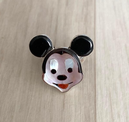 Mickey Face Ring by zuni DonDewa