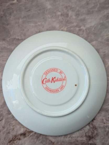 CathKidston Cup & Saucer Set 4 Pieces Vintage Excellent Condition