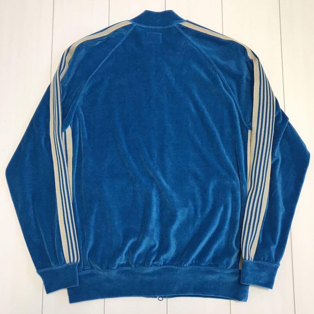 NEEDLES 22SS Track Jacket & Pants Setup Velour Blue TOPS:M PANTS:S Unused