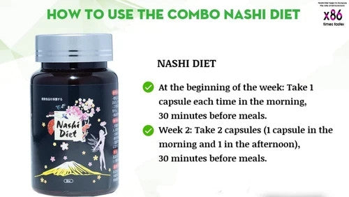 NASHI Deto fitness dets health care Suppliments 30tablets Set of 5