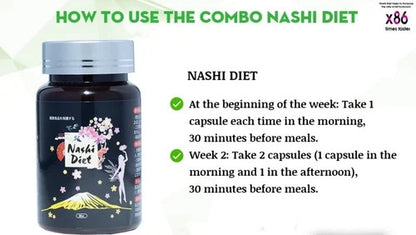 NASHI Deto fitness dets health care Suppliments 30tablets Set of 5