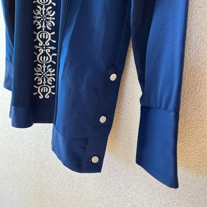 Visvim Men Top L Vintage Open Collar Shirt Navajo Limited Edition VHTF Rare Popu