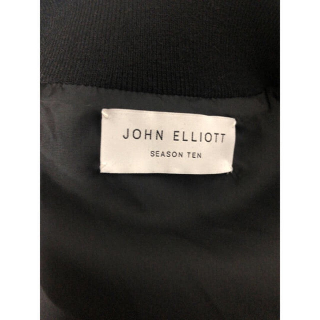 John Elliott Black Stadium Jacket Blouson Size L Used