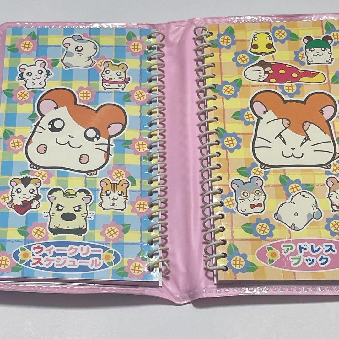Hamtaro Schedule Notebook Retro Heisei Rare