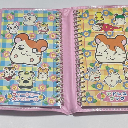 Hamtaro Schedule Notebook Retro Heisei Rare