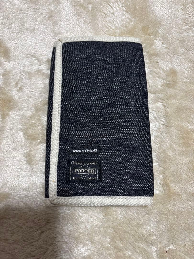 Hobonichi Techo x PORTER Connect Denim Notebook Cover Organizer Rare Model Japan