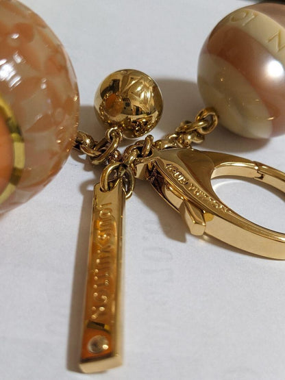 LOUIS VUITTON Key ring Charm Bijou Sack Mini Run