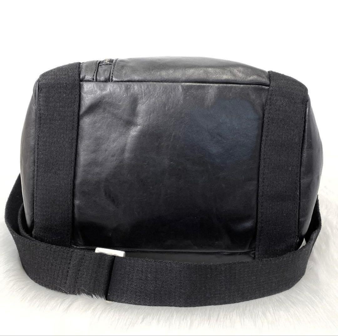Alexander McQueen 2Way Shoulder Bag Black Leather Used From japan