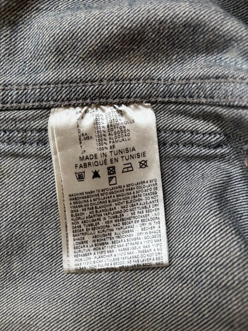 Diesel Men S Denim Jacket Blue Cotton Luxury Casual Streetwear Italian Fashion