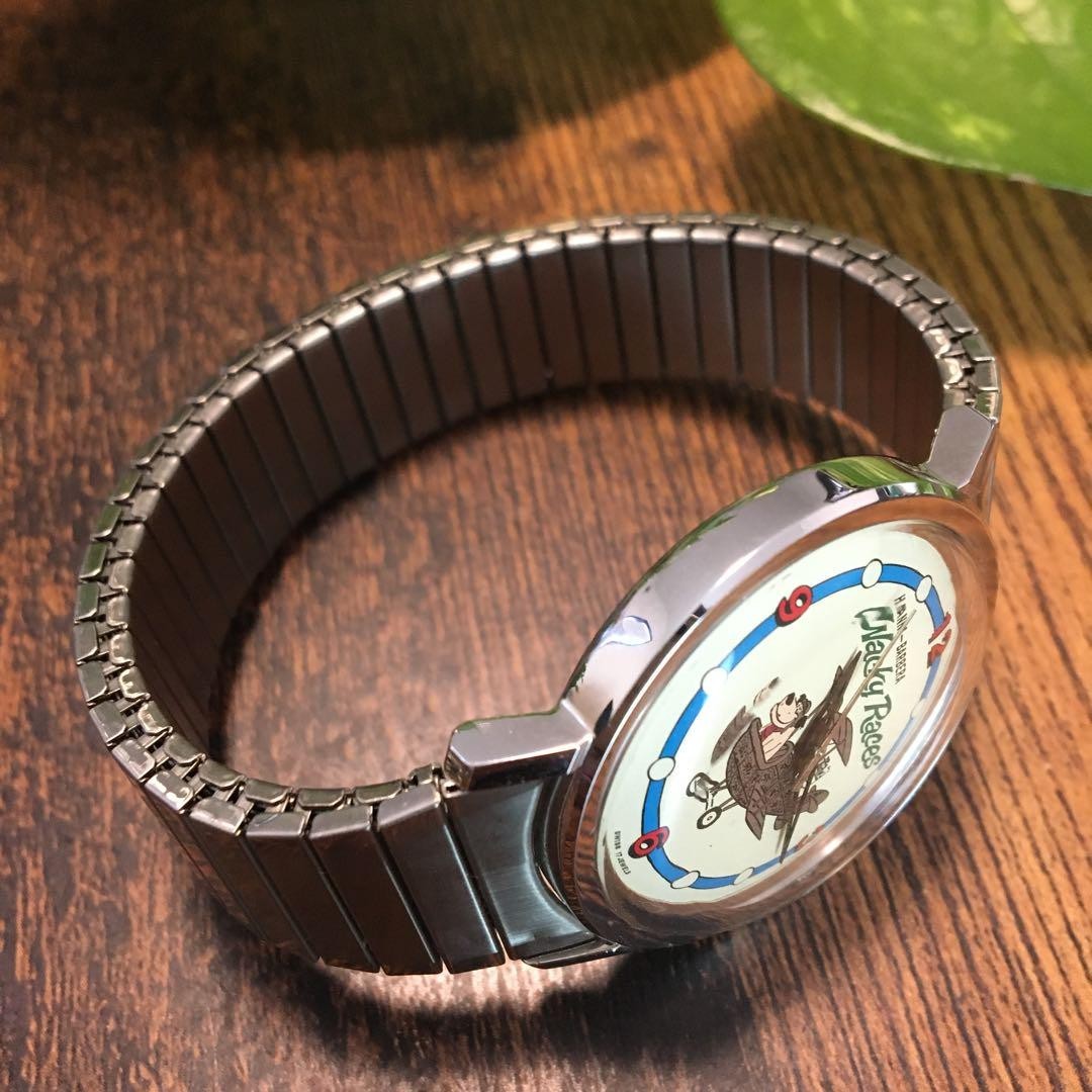 Wacky Races Analog Manual Men Rare Retro Kenken Watch (Hand-Wind) Vintage