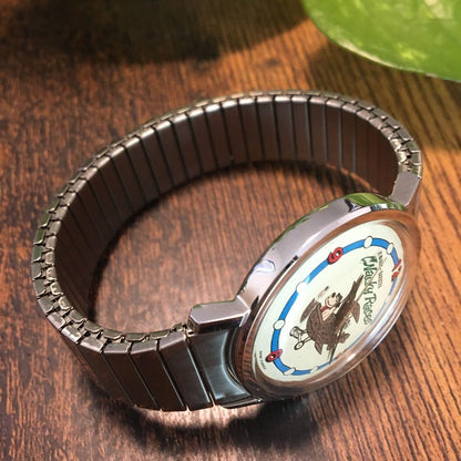 Wacky Races Analog Manual Men Rare Retro Kenken Watch (Hand-Wind) Vintage