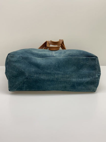 Butler Verner Sails suede bag cowhide blue slightly used from Japan