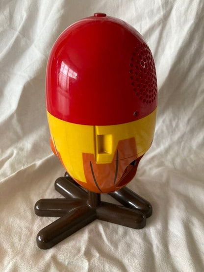 Kyoro-chan Chocolate Ball Talking Alarm Clock 8.3 inches high Rare