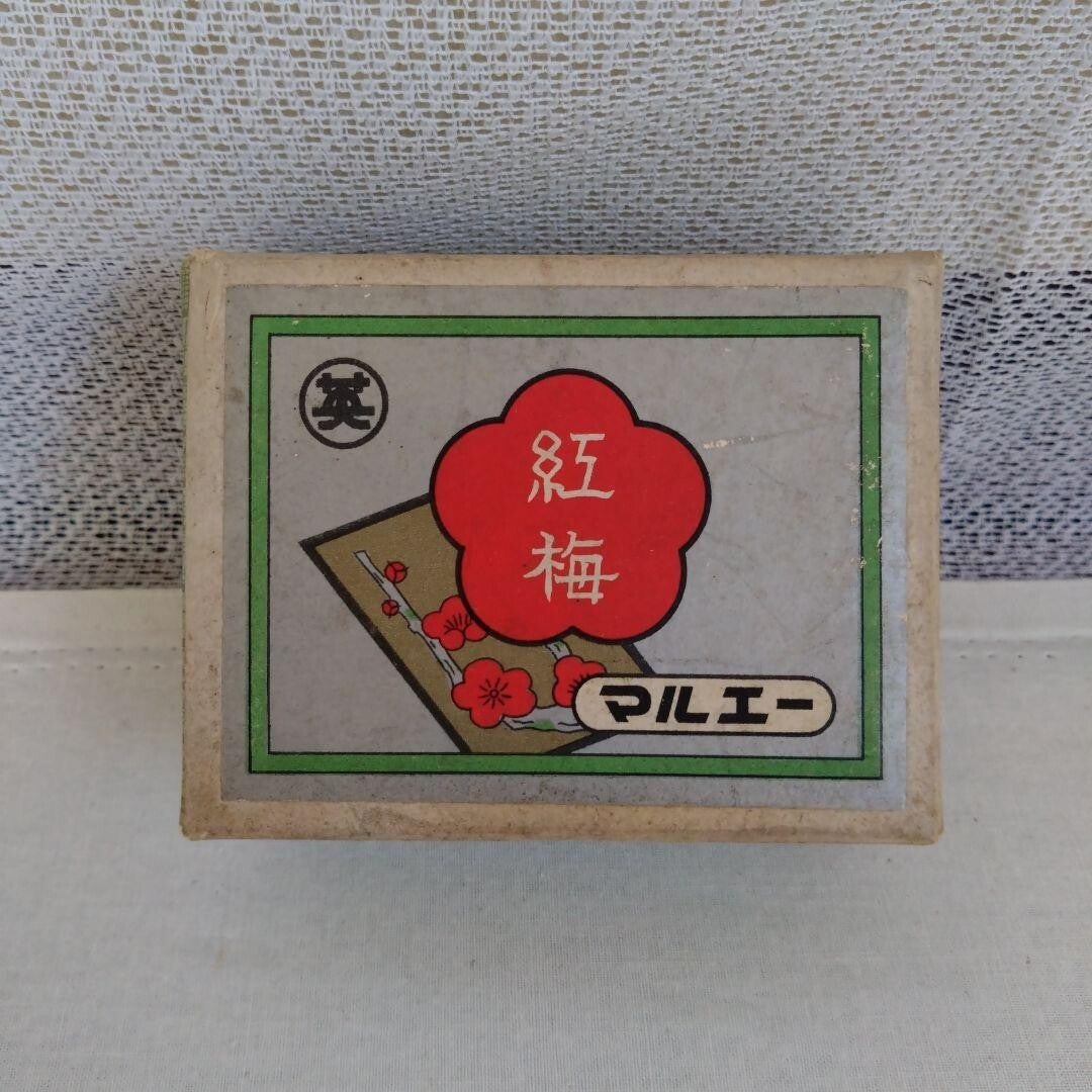Unopened Hanafuda MARUEI Red Plum Showa Retro Retro Toy Card Game