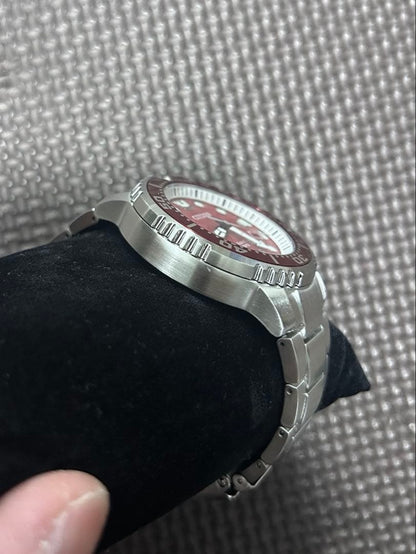 Citizen ProMaster BN0159-15X Red Dial Solar Timepiece Rare Wristwatch