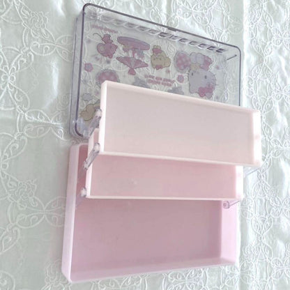 Sanrio Hello Kitty Candy Cabinet 3-Tier Retro 2021 Made Unused 12cm Toy Storage
