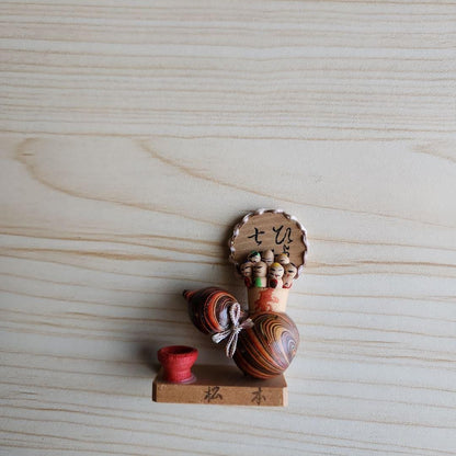 【Showa Retro】Small Souvenirs from About 64 Years Ago - 3 Items - Includes Tray