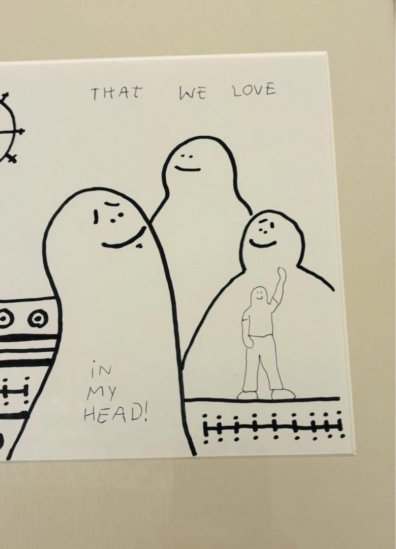 Mark Gonzales Original Artwork supreme VERDY GONZ