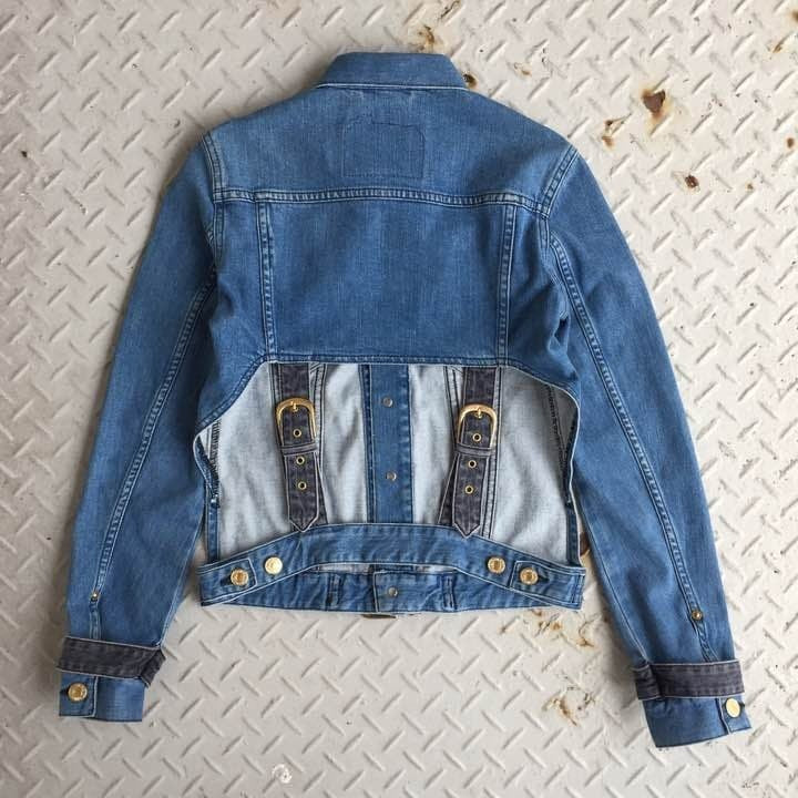 House of Holland x Levi's 2010s Purple Tag Denim Jacket Rare Collaboration