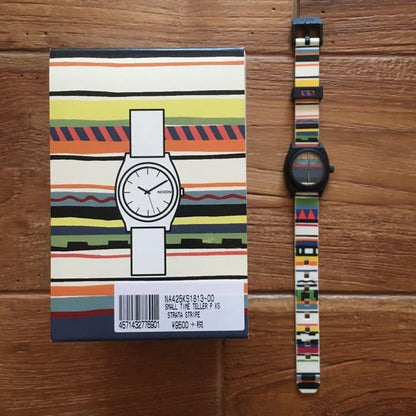 NIXON × KATE SPADE SATURDAY Small Time Teller P Watch With box Working
