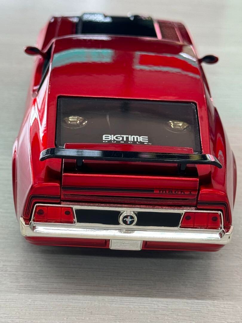 American Muscle Car Legend 1971 FORD MUSTANG MACH1 Diecast Model Car Scale