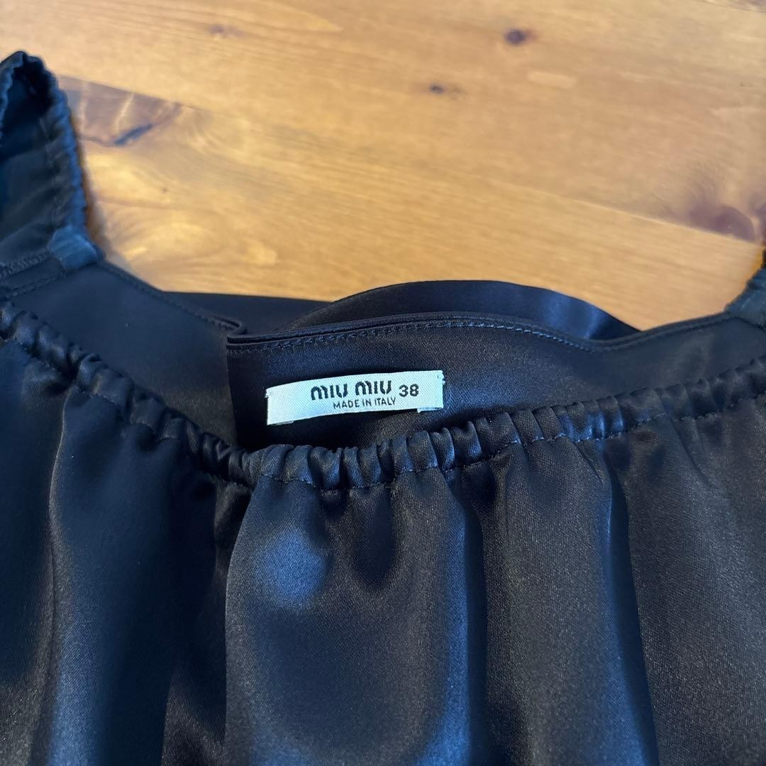 MIU MIU / Silk Dress / Excellent Condition / Satin Fabric in Elegant Style