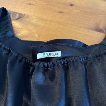 MIU MIU / Silk Dress / Excellent Condition / Satin Fabric in Elegant Style