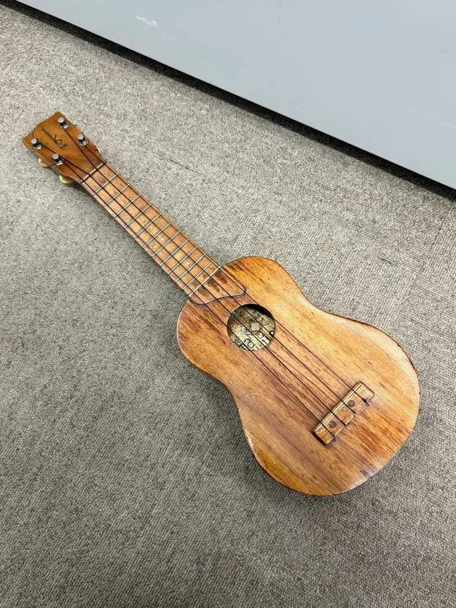 [Rare Good Condition] KAMAKA Old Kamaka Gold Label Ukulele