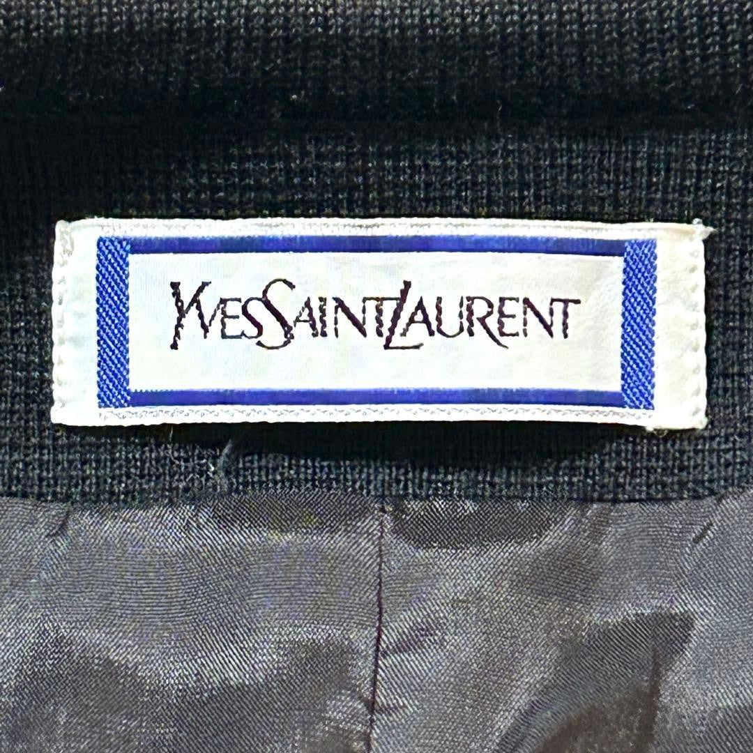 Yves Saint Laurent Women's 100% Wool Skirt Suit, Black, Size M U7398