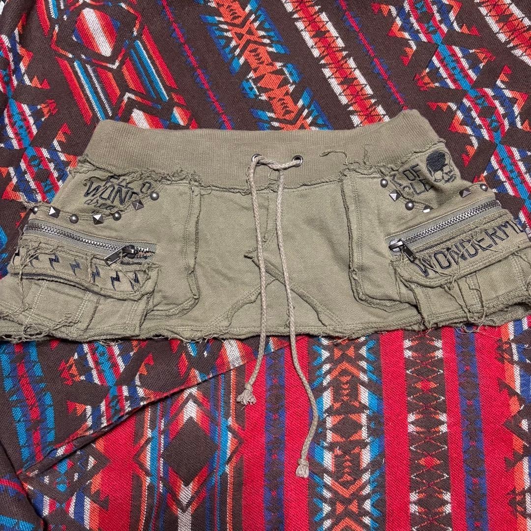 If Six Was Nine Ghost Of Harlem Y2K Gimmick Mini Skirt Unisex Fashion Style#1320