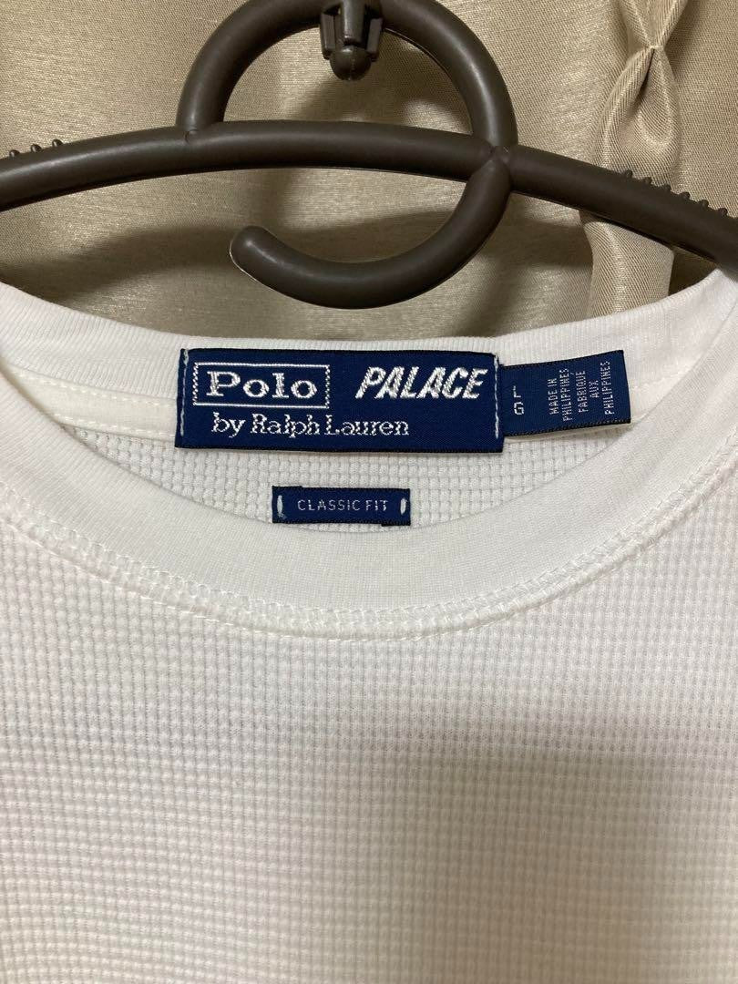 PALACE Ralph Lauren Waffle Pocket T-Shirt White L