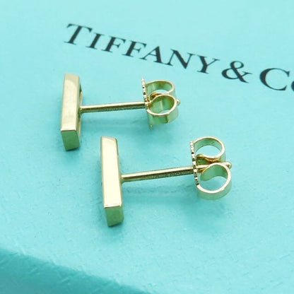 Tiffany & Co 18k Yellow Gold Blue Topaz Earrings by Paloma Studio with Box Used