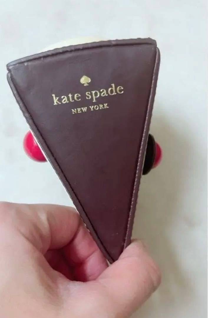 AS-IS Kate Spade Cherry Cake Ma Cherie Coin Purse Cake Cherries Pouch