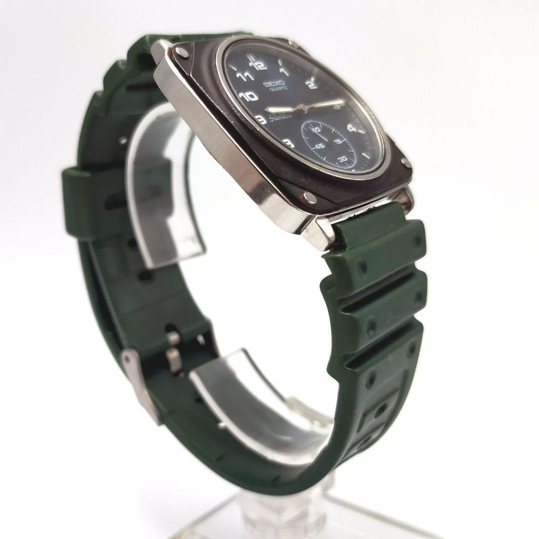 【Battery Replaced】Rare, Excellent Condition Seiko Silver Wave, Made in 1981