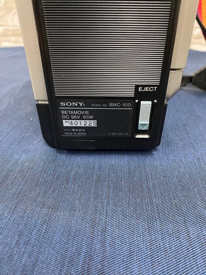 SONY Betamovie BMC-100 Video Camera Junk not work