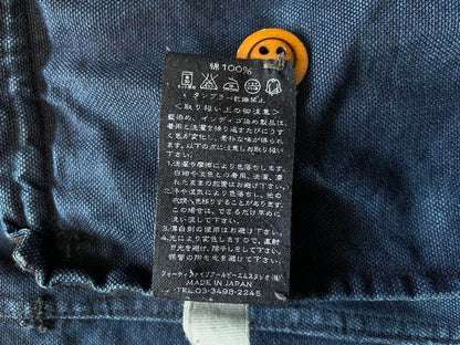 45rpm/Umii908 Indigo Coverall Denim Jacket for men size 3/L Made in JAPAN