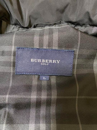 Burberry Golf Down Vest Black L Men's