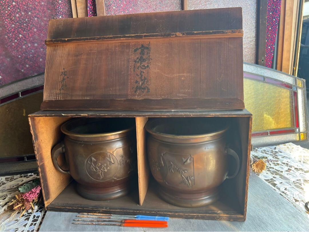 Brazier set, antique, antique of the time, interior decoration, antique