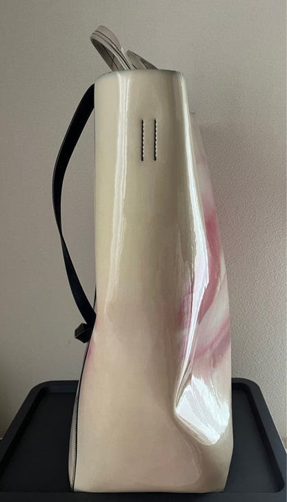 Acne Studios Baker Lip Print 2Way Tote Shoulder Bag PVC Logo Women Japan