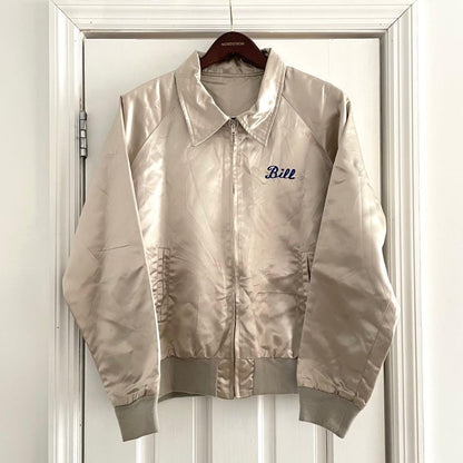 Fad Times KZEW 98FM The Zoo Staff Jacket Blue Winged ZooLoo Embroidery L
