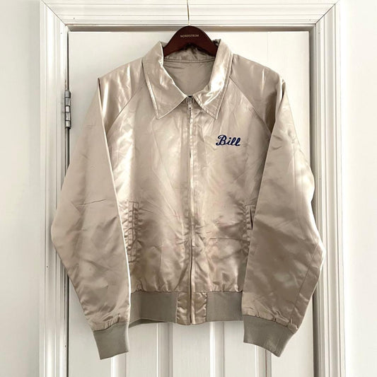 Fad Times KZEW 98FM The Zoo Staff Jacket Blue Winged ZooLoo Embroidery L