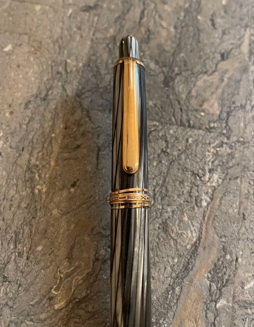 Montblanc Pix 172 Mechanical Pencil Green Stripe 1.18mm Vintage Rare