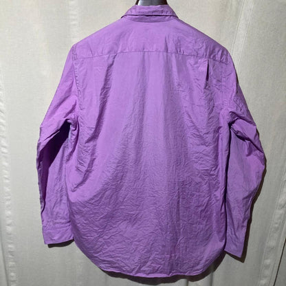 Comme Des Garçons Homme Long Sleeve Shirt Multi-Striped Patchwork Men Size JPN-S