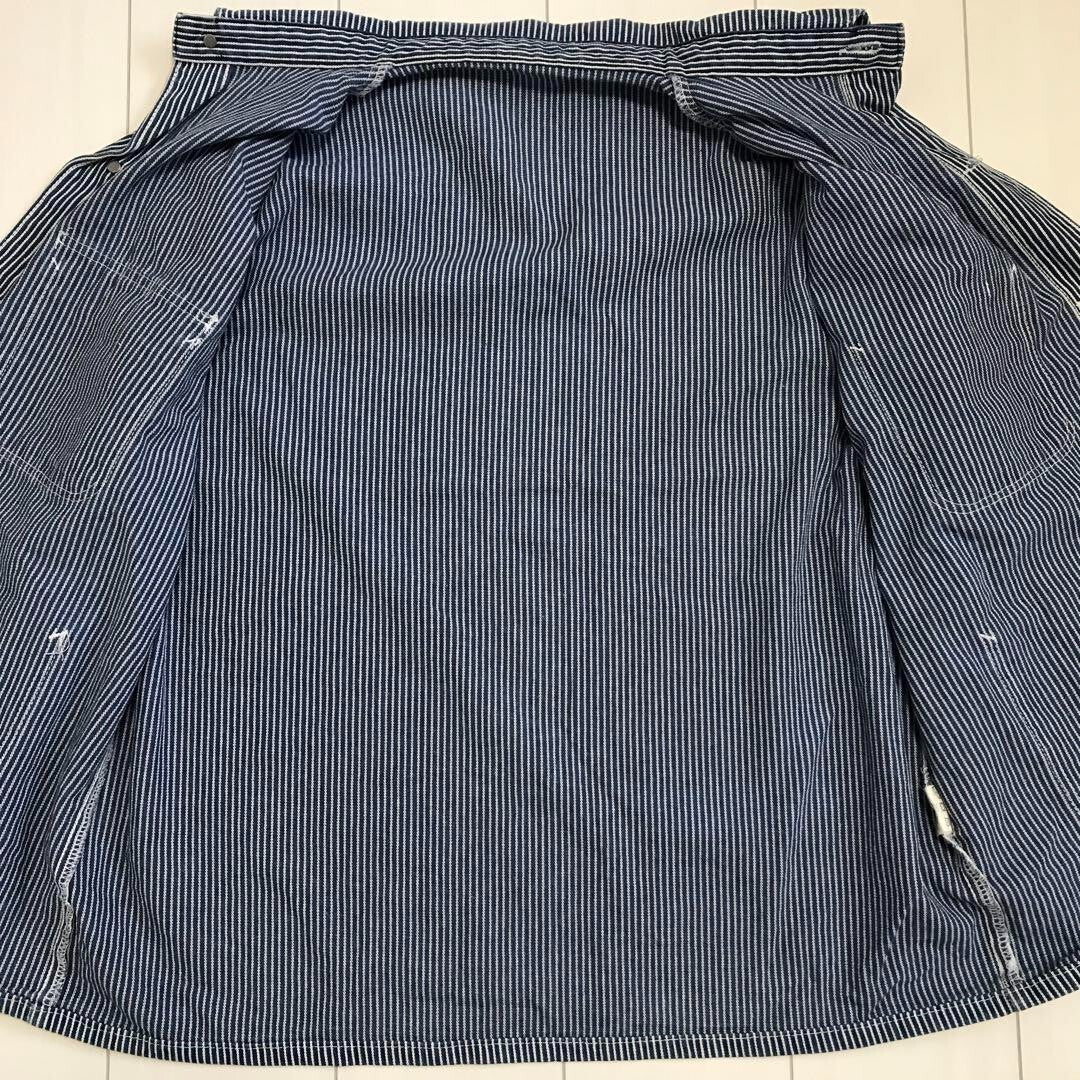 90'S Vintage American Made Pointer Hickory Denim Coveralls Men's #D1911