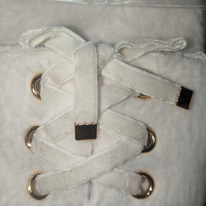 Liz Lisa Women Size Free Fur Sailor A-Line Coat Cleaned and stored Sweet Lolita