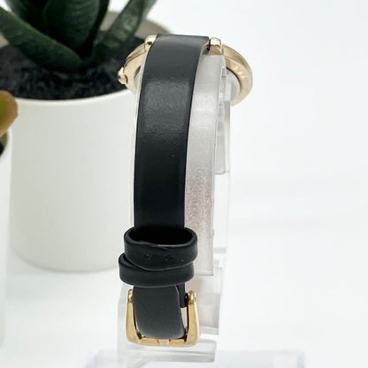 YvesSaintLaurent 277 Watch 25mm Blue Gold Black Vintage Rare Japan Limited